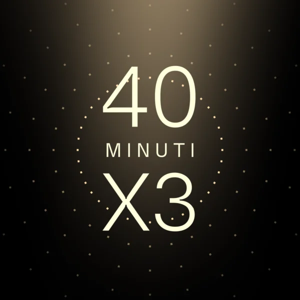 GC 40X3 Buono regalo Gnosis 3 sedute da 40 minuti