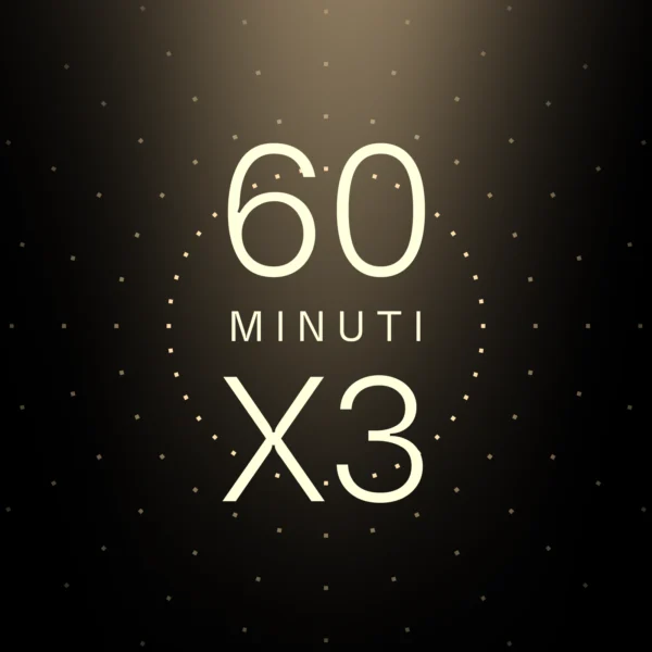 GC 60X3 Buono regalo Gnosis 3 sedute da 60 minuti