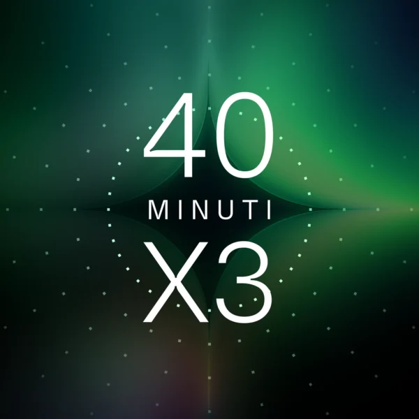 Pack 30X3 3 sedute da 40 minuti