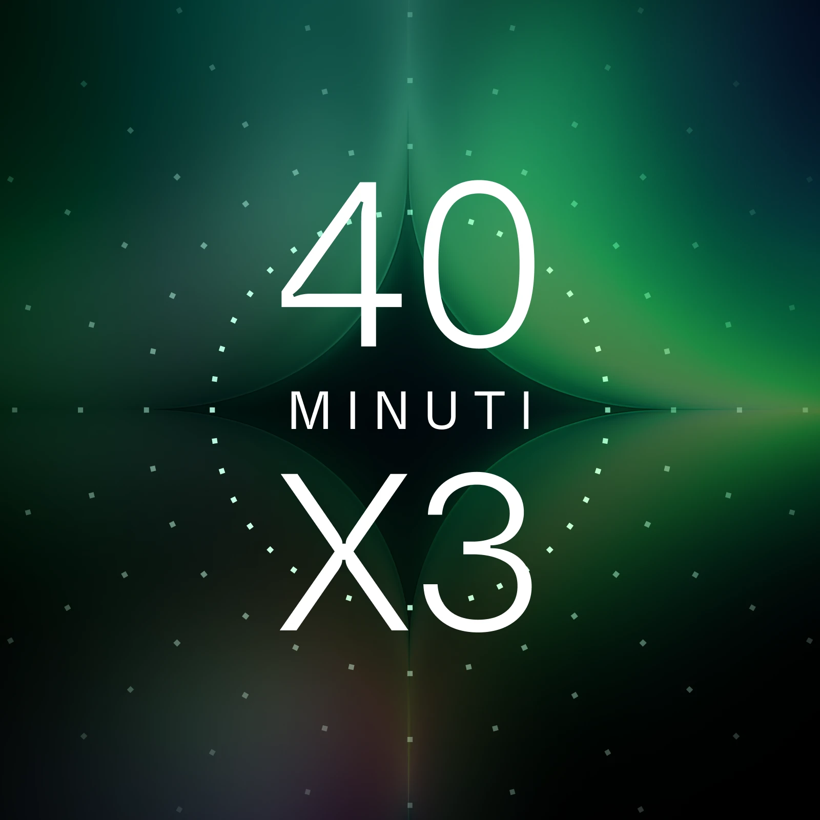 Pack 30X3 3 sedute da 40 minuti