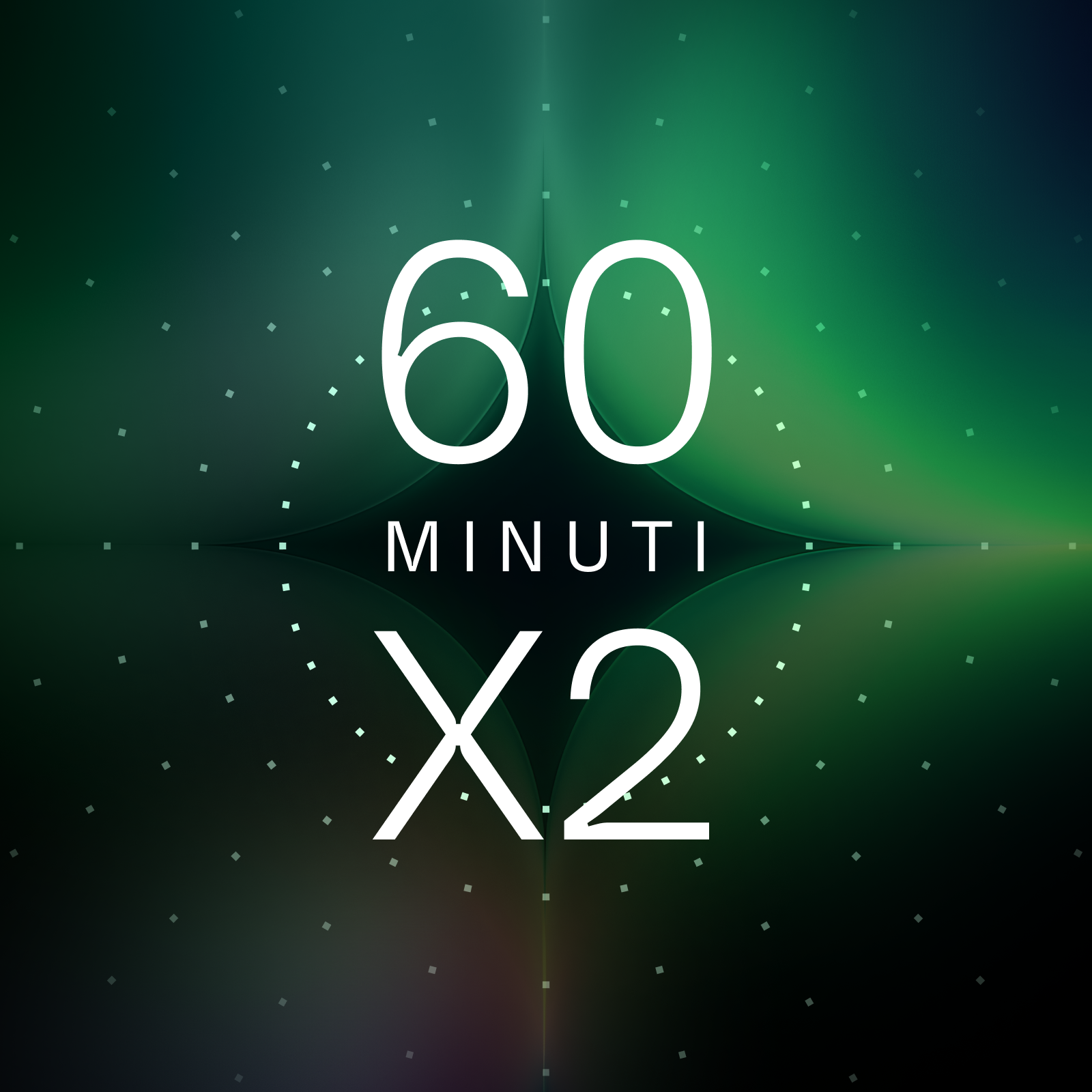 2 sedute da 60 minuti