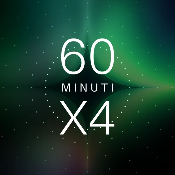 4 sedute da 60 minuti